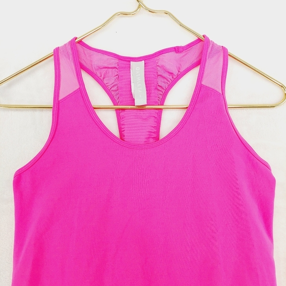 ATHLETA Hot Pink Racer Back Tank Top P6187 - Picture 3 of 8